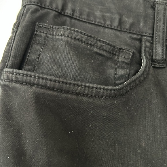 Joe's Jeans Size 31 Black Coated Straight Leg Zip Fly Style AWT4508225 - Picture 5 of 9